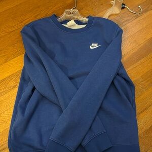 Nike blue crewneck